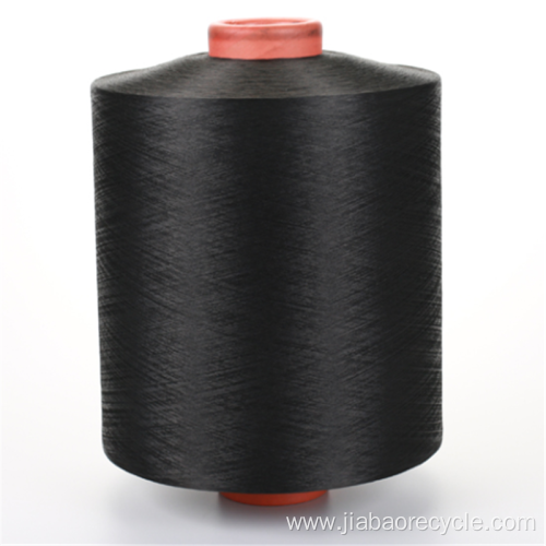 Low-denier Dope Dyed Black DTY Knitted Fabric Yarn